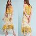 Anthropologie Dresses | Anthropologie One September Paradiso Koi Maxi Dress | Color: Brown/Yellow | Size: Xs