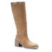 Free People Shoes | Free People Essential Tall Slouch Boots Size 11m | Color: Tan | Size: 11