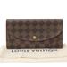 Louis Vuitton Bags | Louis Vuitton Damier Portefeuille Kaisa Long Wallet With Hook Cerise Red M61221 | Color: Pink | Size: Os
