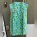 Lilly Pulitzer Dresses | Lilly Pulitzer Gator Print Cocktail Dress Size 6 | Color: Blue/Green | Size: 6