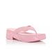 Gucci Shoes | Gucci Women's Platform Thong Sandals. Size 38. | Color: Pink | Size: 8