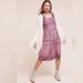 Anthropologie Dresses | Anthropologie Eloise Silk Blend Tiered Dress S Purple | Color: Purple | Size: S