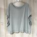 Athleta Tops | Athleta Light Green Scoop Neck Dolman Style Short Sleeve Sweatshirt Sz 3x | Color: Green | Size: 3x