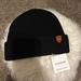 Coach Accessories | Coach Rib Knit Merino Wool Hat | Color: Black/Brown | Size: Os