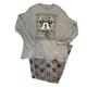 Disney Other | Disney Family Matching Family Pajamas | Color: Gray/Red | Size: Top 2xl Pants Xl