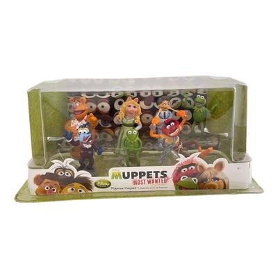 Disney Toys | Disney Store Muppets Most Wanted Figure Playset Kermit Miss Piggy Fozzie Gonzo | Color: Tan | Size: Os