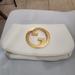 Gucci Bags | Gucci Clutch White Of An Gold Gg | Color: Gold/White | Size: Os