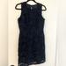 J. Crew Dresses | Beautiful J Crew Dress With Embroidered Overlay | Color: Blue | Size: 8