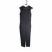 J. Crew Pants & Jumpsuits | J. Crew Size 0 Navy Blue Drapey Oxford Crepe Jumpsuit Lyocell Viscose Sleeveless | Color: Blue | Size: 0