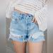 Levi's Jeans | Levi's 501 Cutoff High Waisted Cutoff Denim Shorts | Color: Blue | Size: 27