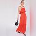 Free People Dresses | Free People Red Coco Tie Maxi Dress | Color: Red | Size: S