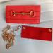 Gucci Bags | Gucci Red/Orange Leather Horse Bit Long Wallet Authentic W/Chain & Insert | Color: Orange/Red | Size: 7.5" X 3.75"