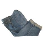 Levi's Jeans | Levi 515 Womens Size 22 Capri Jeans Blue Denim Cuffed Stretch Inseam 20 Cropped | Color: Blue | Size: 22