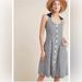 Anthropologie Dresses | Anthro Camellia Summer Dress In Gingham 12 L | Color: Blue/White | Size: 12