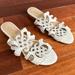 Anthropologie Shoes | Candela Sandals | Color: White | Size: 9