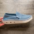 Columbia Shoes | Columbia Slip On Comfort Water Walking Spinner Vent Moc Shoes W Gore Womens Sz 9 | Color: Blue | Size: 9