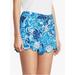 Lilly Pulitzer Shorts | Lilly Pulitzer Buttercup Knit Shorts Mermazing Size 4 | Color: Blue | Size: 4