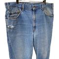 Levi's Jeans | Levis Vintage 505 Light Stonewash Denim 40 X 31 Blue 90s Jeans Distressed Faded | Color: Blue | Size: 38