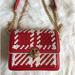 Tory Burch Bags | *Nwot* Tory Burch Fleming Convertible Leather Shoulder Bag | Color: Red/White | Color: Red/White | Size: Os