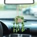 Urban Outfitters Accessories | Handmade Woven Plant Pot Yarn Knit Car Mirror/Wall Hanging Cute Garden Accessory | Color: Green/Tan | Size: Os