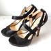 Coach Shoes | Coach Heels Sandals . Size 5.5 | Color: Black | Size: 5.5