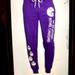 Disney Pants | Disney The Nightmare Before Christmas Men's Jogger Pants Size Lg Purple New | Color: Purple | Size: L
