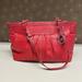 Coach Bags | Coach Red Leather Tote Shoulder Bag | Color: Red | Size: Os