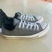 Converse Shoes | Converse Chuck Taylor Women Sneakers Size 7 Washed Chambray Dark Gray | Color: Gray | Size: 7