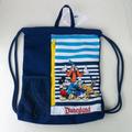 Disney Bags | Disney Parks Disneyland Cinch Backpack Mickey And Friends Embroidered Donald | Color: Blue | Size: Os