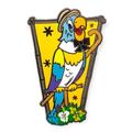 Disney Jewelry | Enchanted Tiki Room Disney D23 Pin: Juan The Barker Bird | Color: Blue/Yellow | Size: Os