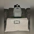 Gucci Bags | Euc Authentic Gucci Supreme Monogram Eden Backpack - Size Small | Color: Black/Brown | Size: 8.5" X 4.5" X 11"