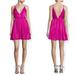 Free People Dresses | Free People Gabby’s Party All Night Mini Satin Dress Fuchsia Pink Barbie Size 6 | Color: Pink | Size: 6