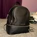 Michael Kors Bags | Michael Kors Black Leather Backpack | Color: Black | Size: Os