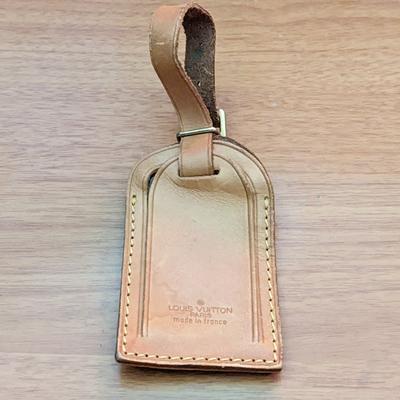 Louis Vuitton Accessories | Louis Vuitton Luggage Tag #77*** | Color: Tan | Size: Os