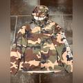 The North Face Jackets & Coats | N56 Nwot The North Face Windwall Windbreaker Jacket Youth Size L 14/16 Camo | Color: Brown/Green | Size: Lb