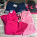 Adidas Matching Sets | Athletic Girls Bundle 5 Pieces Adidas Warm Up Suit,Shorts, Under Armour Sz5/6 | Color: Black/Pink | Size: 5g