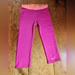 Nike Bottoms | Nike Pro Girls Leggings Size Xl Dri-Fit Workout Compression Yoga Pants | Color: Orange/Pink | Size: Xlg
