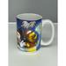 Disney Dining | Disney 2004 Coffee Mug Snow White 7 Dwarfs Mickey Winnie The Pooh Holiday | Color: Blue | Size: 3" X 4 3/4"