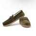 J. Crew Shoes | J. Crew Men’s Olive Green Corduroy Faux Fur Lined Slippers | Color: Cream/Green | Size: 10