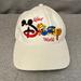 Disney Accessories | 2003 Walt Disney World Resort Embroidered 3d Snapback Hat - Unisex | Color: White | Size: Os