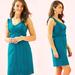 Lilly Pulitzer Dresses | Brand New Lilly Pulitzer Teal Petal Eyelet Dress Size 8 | Color: Blue/Green | Size: 8