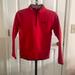 Under Armour Shirts & Tops | Boys Red Under Armour Quarter Zip | Color: Black/Red | Size: Mb