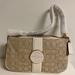 Coach Bags | Coach Signature Canvas Shoulder Bag | Color: Cream/White | Size: Os