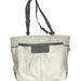 Coach Bags | Coach White Leather Shoulder Bag Purse | Color: Gray/White | Size: Os