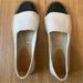 J. Crew Shoes | J Crew Factory Capped Toe Espadrille Flats In Black & Cream Sz 8.5 | Color: Black/Cream | Size: 8.5