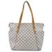 Louis Vuitton Bags | Louis Vuitton Totally Mm Damier Azur Tote Bag Damier Canvas | Color: White | Size: Os