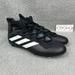 Adidas Shoes | Adidas Freak 21 Ultra D Cleats Mens 12 Shoes Black White Football Sneakers Nfl | Color: Black/White | Size: 12