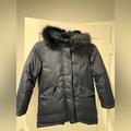 J. Crew Jackets & Coats | Jcrew Girls' Puffer Parka Winter Coat Jacket, Size M, Navy Blue | Color: Blue | Size: Mg