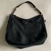 Kate Spade Bags | Kate Spade Black Leather Shoulder Bag | Color: Black/Gold | Size: Os