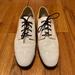 Michael Kors Shoes | 8 M Michael Kors White Patent Leather Cap Toe Oxford Shoe | Color: White | Size: 8